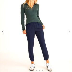 2/$40 HOLIDAY SALE - Allison Travel Pant in navy
